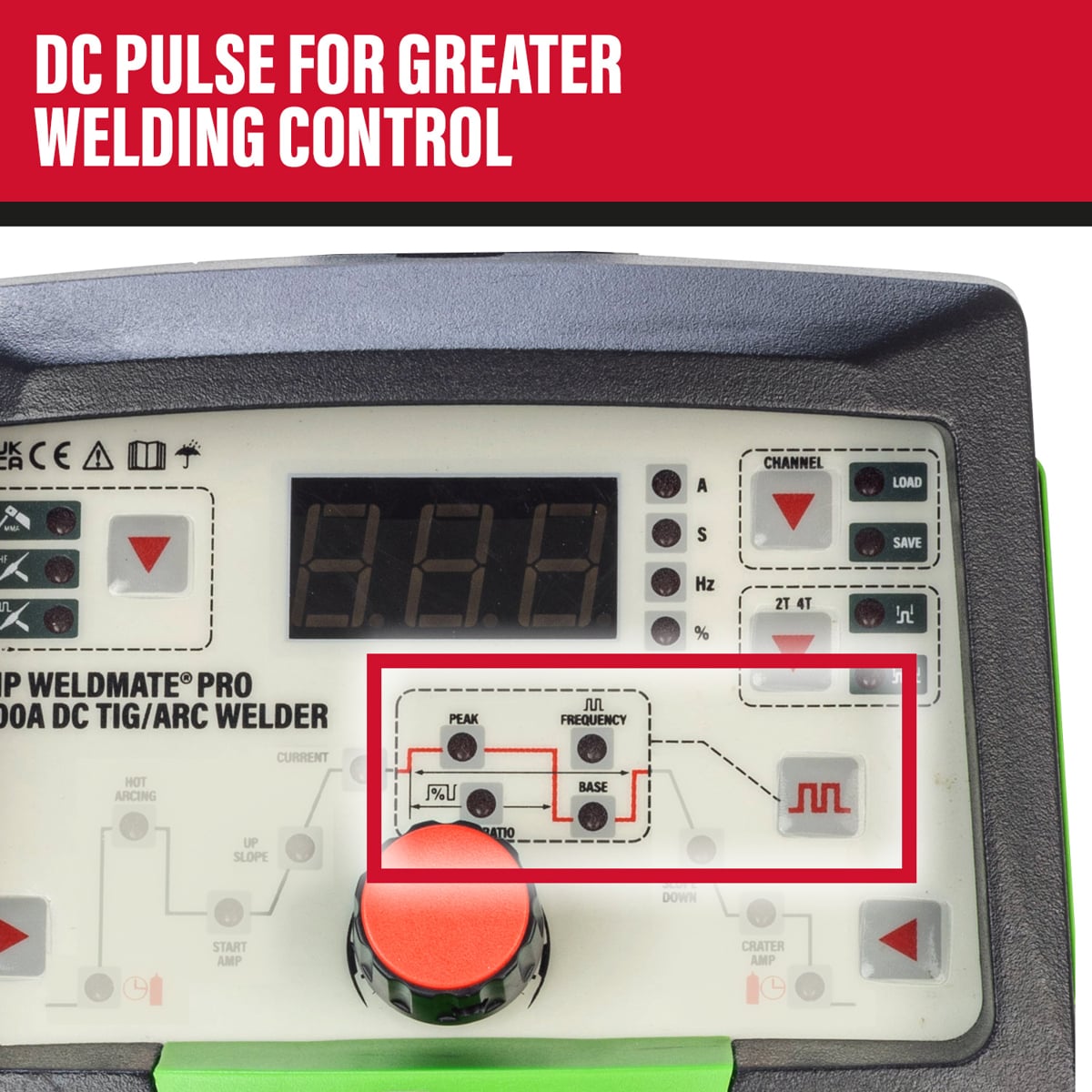 SIP WELDMATE® PRO 200A DC TIG/ARC Inverter Welder